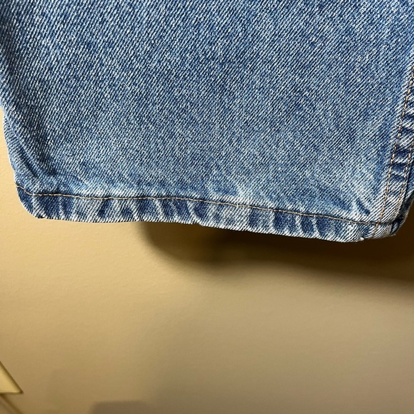 Vintage Zena High Rise Mom Jeans 90s Y2K Classic Blue Denim Straight Leg SZ 14 - Picture 5 of 11